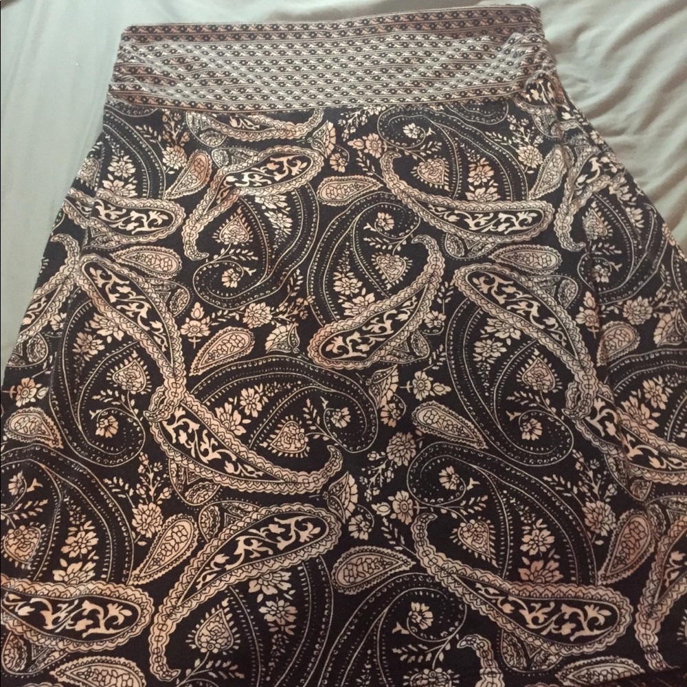 Black and white skirt